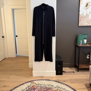 Long black jacket with emo/Rocker vibes​